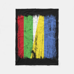 Bulgarien Ukraine Halbflagge Bulgarisches Ukrainis Fleecedecke