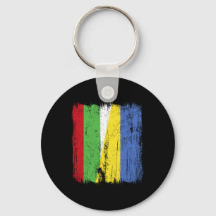 Bulgarien Ukraine Halbflagge Bulgarisches Ukrainis Schlüsselanhänger