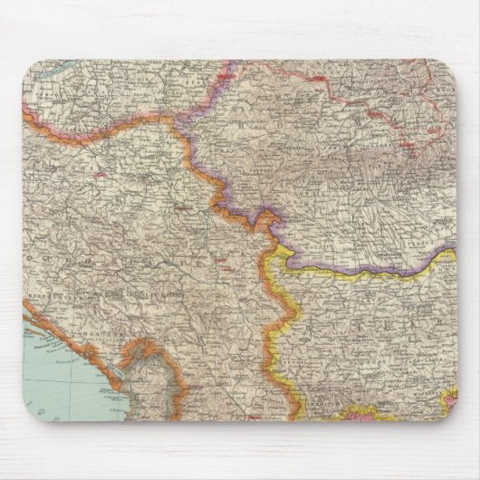 Bulgarien und Serbien Mousepad (Vorne)