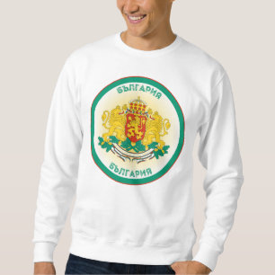Bulgarien Wappen Kreisform  Sweatshirt