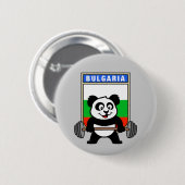 Bulgarien Weightlift Panda Button (Vorne & Hinten)