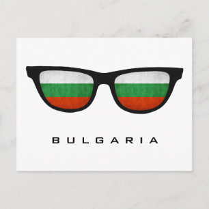 Bulgarien weist Sondertext und Farbpostkarte auf Postkarte