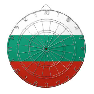 Bulgarienflagge Dartscheibe
