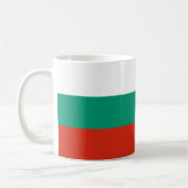 Bulgarienflagge Kaffeetasse (Links)