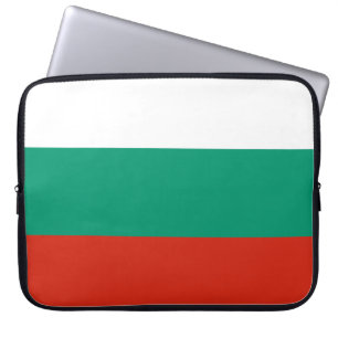 Bulgarienflagge Laptopschutzhülle
