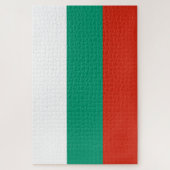 Bulgarienflagge Puzzle (Vertikal)