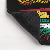 Bulgarisch-Spanien-Fahne Mousepad (Ecke)