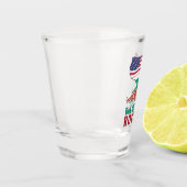 Bulgarische Amerikanische Wurzeln Schnapsglas (Links)