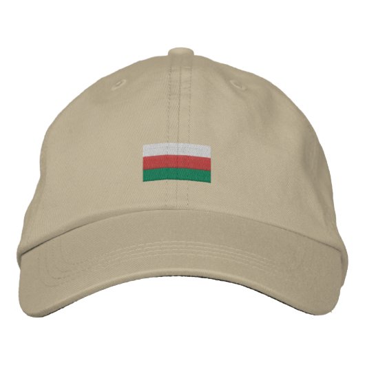 Bulgarische Baseballmütze Bestickte Kappe (Vorderseite)