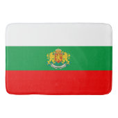 Bulgarische Flagge Badematte (Vorderseite)