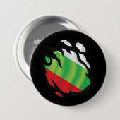 Bulgarische Flagge Button (Vorne & Hinten)