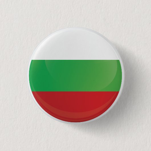 bulgarische Flagge Button (Vorderseite)