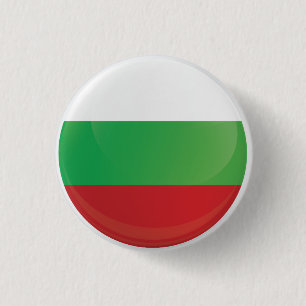 bulgarische Flagge Button