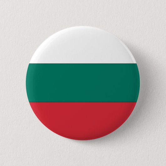 Bulgarische Flagge Button (Vorderseite)