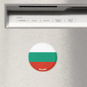 Bulgarische Flagge Charming Patriotic Magnet (In Situ (Geschirrspüler))