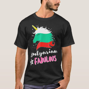 Bulgarische Flagge Einhorn Bulgarien T-Shirt