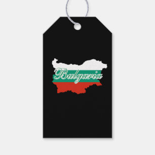 Bulgarische Flagge Geschenkanhänger