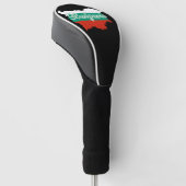 Bulgarische Flagge Golf Headcover (angewinkelt)