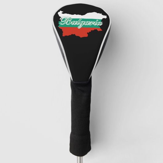 Bulgarische Flagge Golf Headcover (Vorderseite)