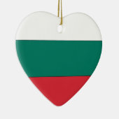 Bulgarische Flagge Keramik Ornament (Rechts)