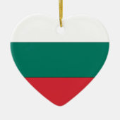 Bulgarische Flagge Keramik Ornament (Vorne)