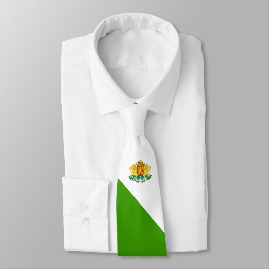 Bulgarische Flagge Krawatte (Gebunden)