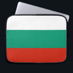 Bulgarische Flagge - Laptop-Sieb Laptopschutzhülle<br><div class="desc">Fügen Sie eine Touch bulgarischen Stolzes zu Ihrem technischen Zubehör mit unserem exklusiven Laptop-Ärmel mit der Flagge von Bulgarien! Dieser Laptop-Ärmel ist mit viel Liebe zum Detail gestaltet und ist nicht nur ein Schutzgegenstand, sondern eine Feier des reichen bulgarischen Erbes und kulturellen Stolzes. Das auffallende Design zeigt deutlich die lebendige...</div>