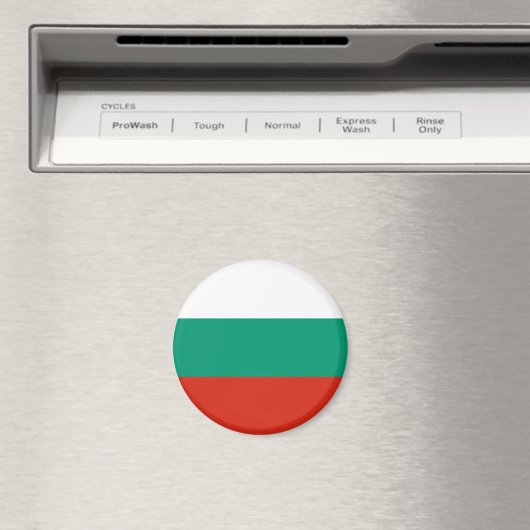 Bulgarische Flagge Magnet (In Situ (Geschirrspüler))
