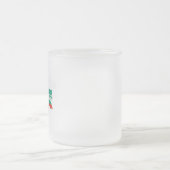 Bulgarische Flagge Mattglastasse (Mittel)