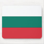 Bulgarische Flagge Mousepad (Vorne)