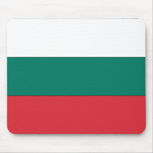 Bulgarische Flagge Mousepad