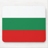 Bulgarische Flagge Mousepad (Vorne)