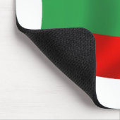 Bulgarische Flagge Mousepad (Ecke)
