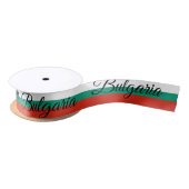 Bulgarische Flagge - Reise, Urlaub/Sport Satinband (Spule)