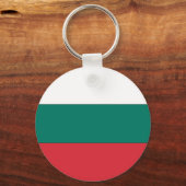 Bulgarische Flagge Schlüsselanhänger (Vorderseite)