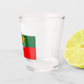 Bulgarische Flagge Schnapsglas (Rechts)