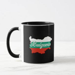 Bulgarische Flagge Tasse