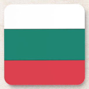 Bulgarische Flagge Untersetzer