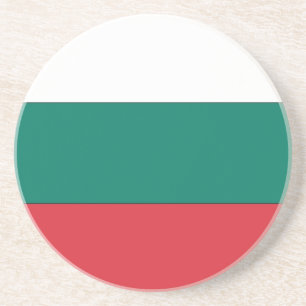 Bulgarische Flagge Untersetzer