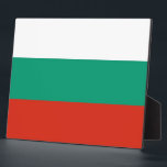 Bulgarische Flaggenebene Fotoplatte<br><div class="desc">Fügen Sie Ihrer Einrichtung eine Touch bulgarischen Stolzes hinzu, mit unserer exklusiven Plakette mit der Flagge Bulgariens! Diese mit viel Liebe zum Detail gestaltete Plakette ist mehr als nur ein dekorativer Gegenstand; sie ist eine Feier des reichen bulgarischen Erbes und der kulturellen Bedeutung. Das lebendige Design zeigt die berühmte bulgarische...</div>