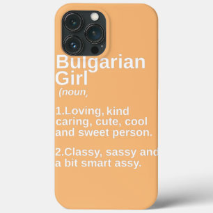 Bulgarische Girl Bulgarien Country Zuhause Roots W Case-Mate iPhone Hülle