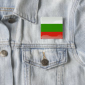 Bulgarische glatte Flagge Button (Beispiel)