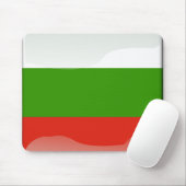 Bulgarische glatte Flagge Mousepad (Mit Mouse)