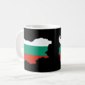 Bulgarische Karten-Tasse Kaffeetasse (Vorderseite Links)
