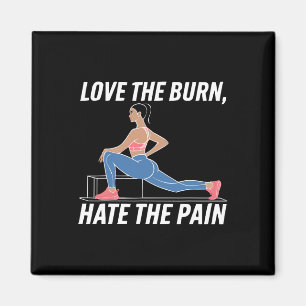 Bulgarische Kniebeuge Übungen Bodybuilding Fitness Magnet