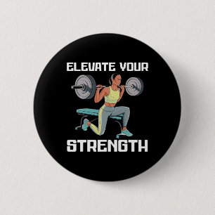 Bulgarische Kniebeugen-Übung Bodybuilding Fitness Button