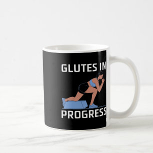 Bulgarische Kniebeugen-Übung Bodybuilding Fitness  Kaffeetasse