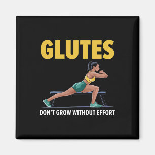 Bulgarische Kniebeugen-Übung Bodybuilding Fitness  Magnet