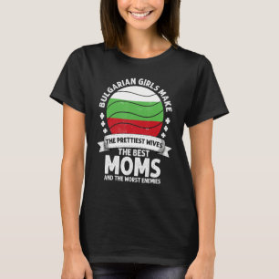 Bulgarische Mutter Muttertag Mama Bulgarisch Ameri T-Shirt
