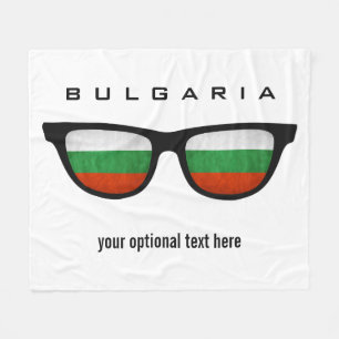 Bulgarische Schattendecke Fleecedecke